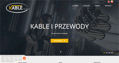 Desktop Screenshot of kable.net.pl